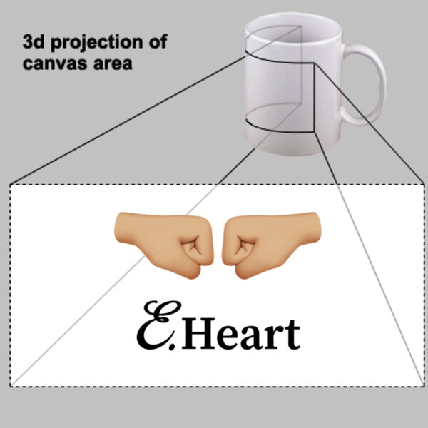 Eheart Mug كوب Thumbnail