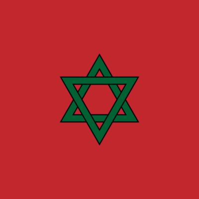 Flag of Morocco hexagram svg Thumbnail